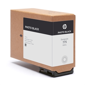 HP 775 blækpatron, 500 ml, Photo Black